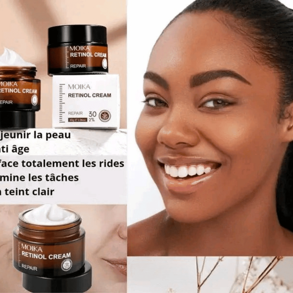 MOIKA Retinol Cream | La crème qui répare et rajeunit visiblement ta peau KAMOTEK