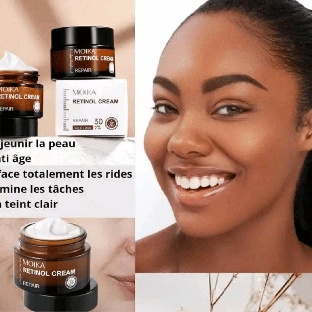 MOIKA Retinol Cream | La crème qui répare et rajeunit visiblement ta peau KAMOTEK