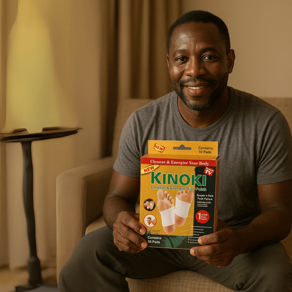 Nouvel Patch Détox Pieds Kinoki™| Éliminez les Toxines Pendant Votre Sommeil
