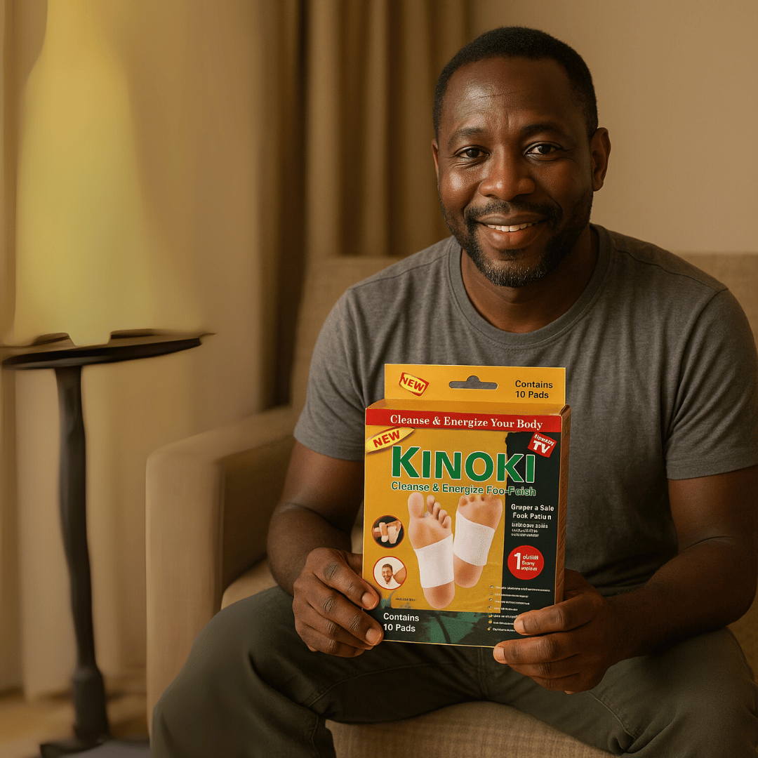 Nouvel Patch Détox Pieds Kinoki™| Éliminez les Toxines Pendant Votre Sommeil