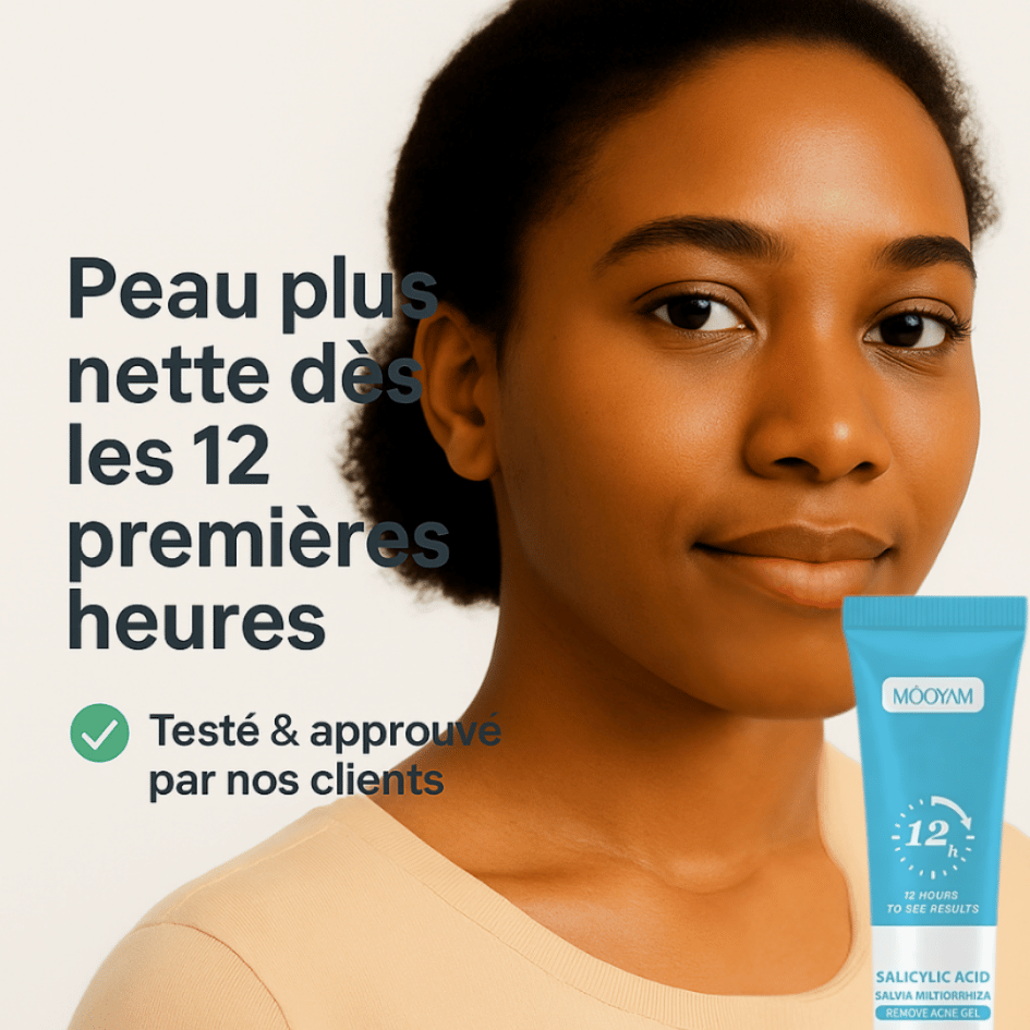 Gel Anti-Acné MOOYAM | Résultats visibles en 12h