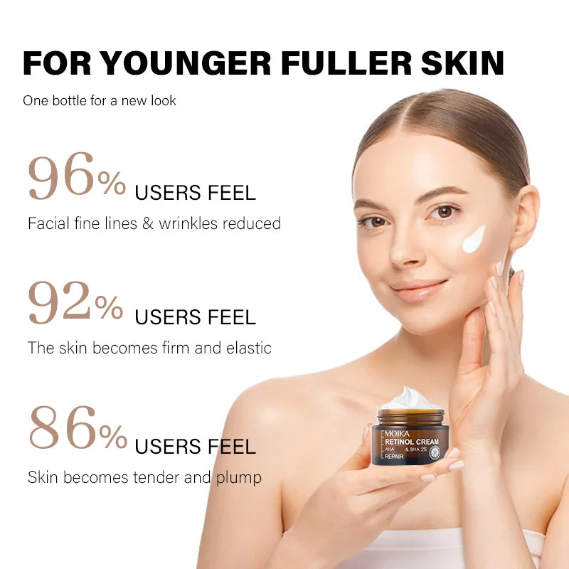 MOIKA Retinol Cream | La crème qui répare et rajeunit visiblement ta peau
