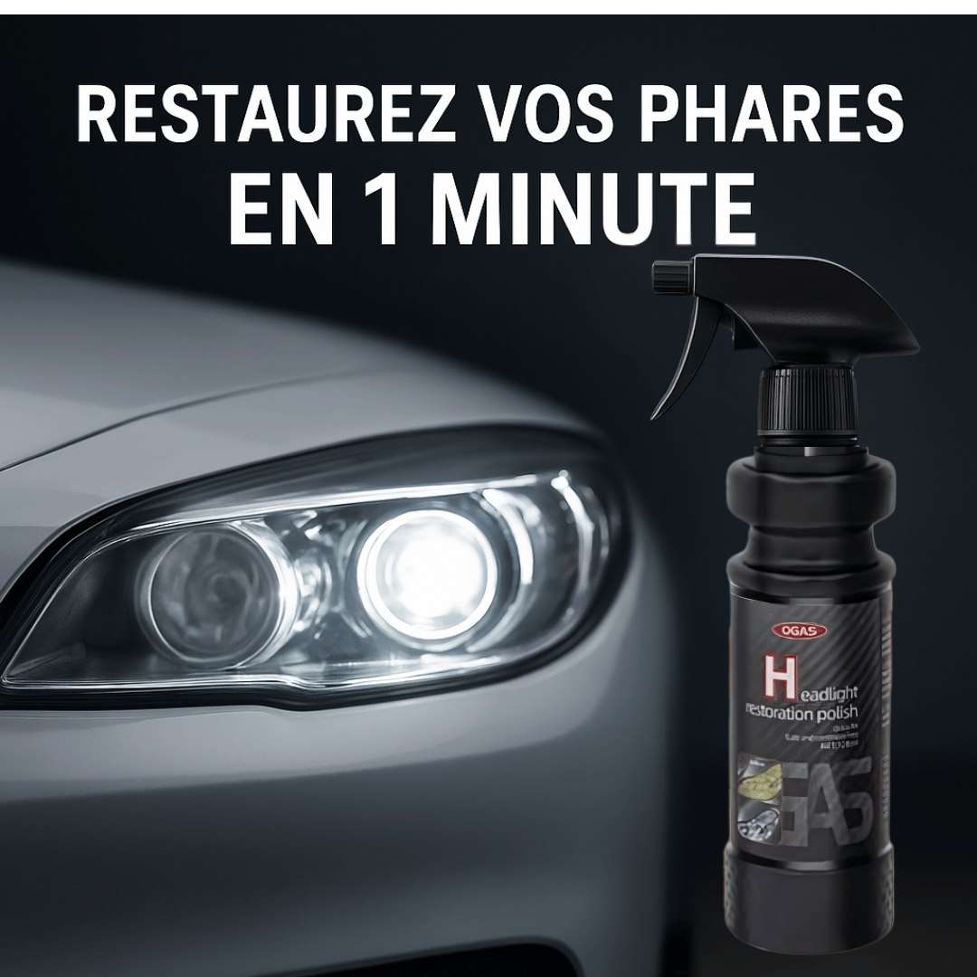 ClarityRestore™ | Redonnez vie à vos phares en 3 minutes