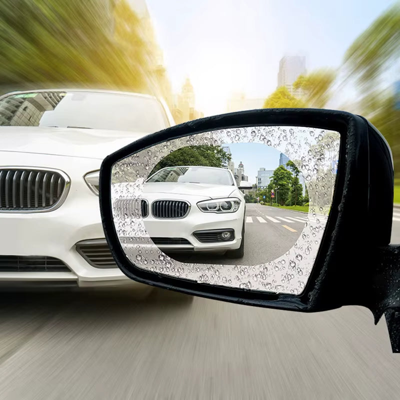 ClearVision™ | Film Protecteur de Rétroviseur Anti-Pluie & Anti-Buée