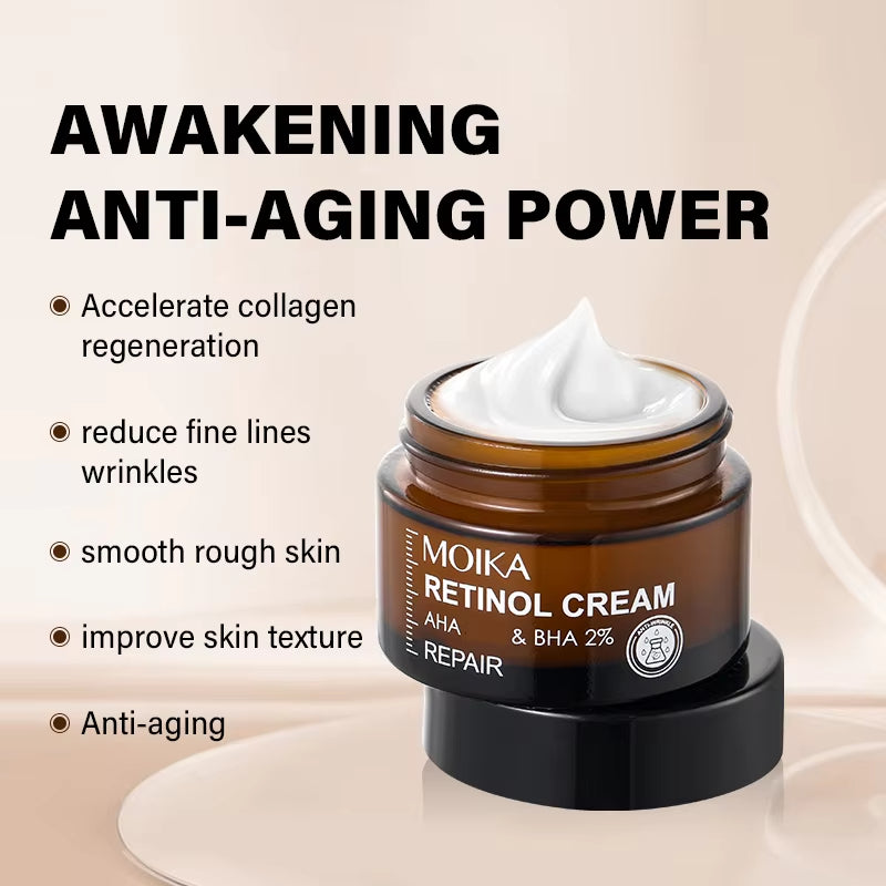 MOIKA Retinol Cream | La crème qui répare et rajeunit visiblement ta peau