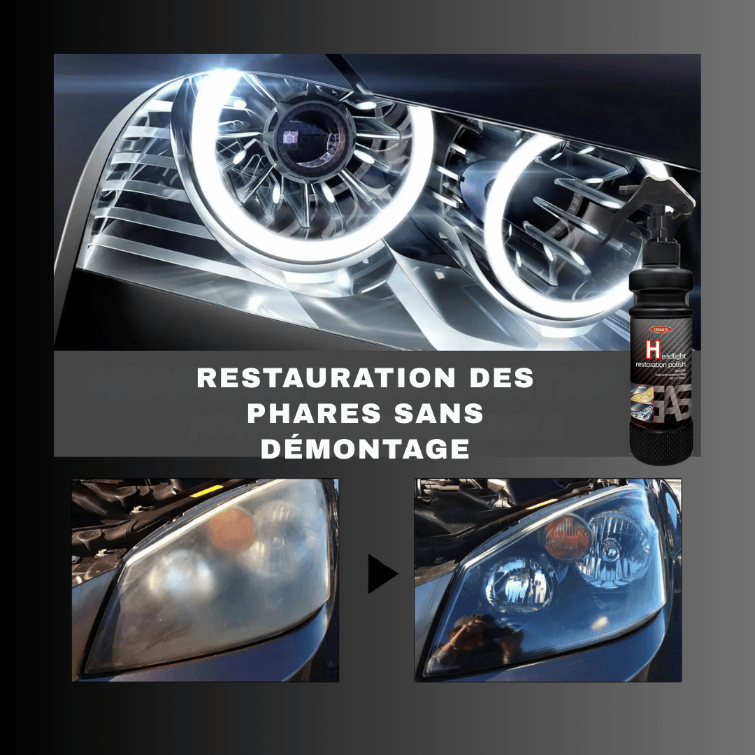 ClarityRestore™ | Redonnez vie à vos phares en 3 minutes