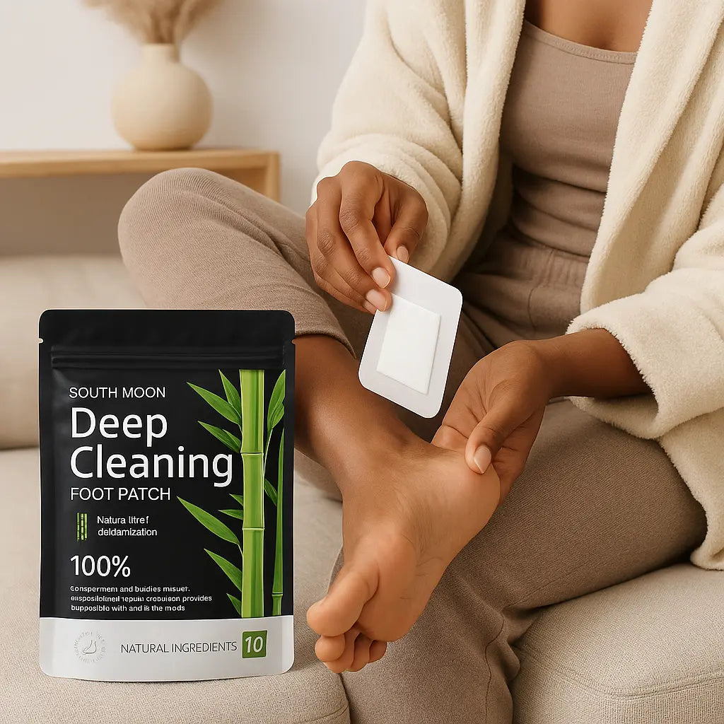 SouthMoon™ Patch Détox Pieds | Éliminez les Toxines Pendant Votre Sommeil - KAMOTEK