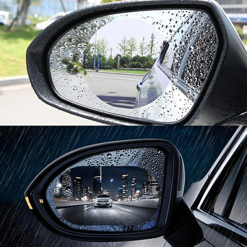 ClearVision™ | Film Protecteur de Rétroviseur Anti-Pluie & Anti-Buée